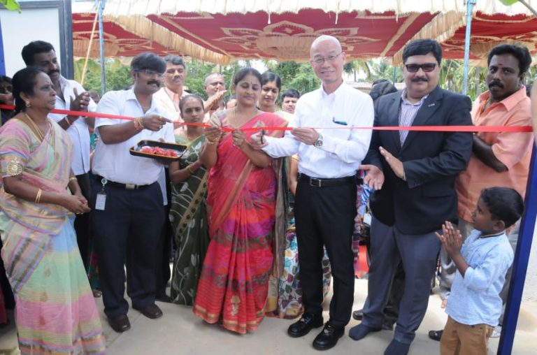 Toyota Kirloskar Motor Launching The 10th Water Purification Unit In Bidadi (Karnataka)