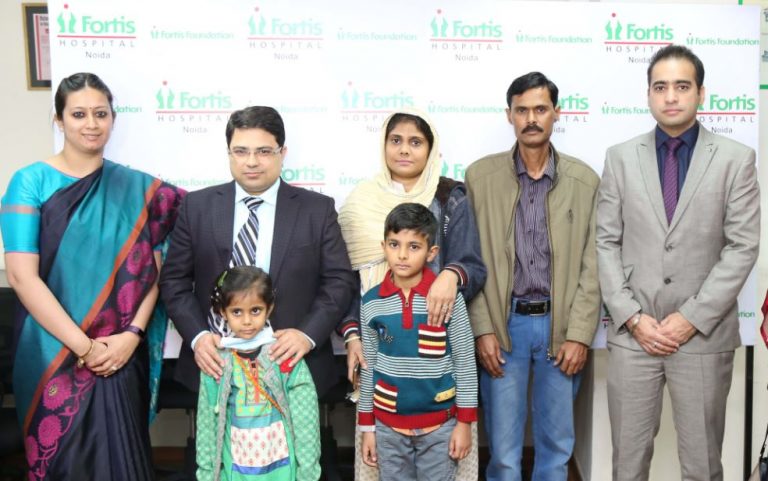 Fortis Hospital, Noida And Fortis Foundation Conducted A Life-saving Liver Transplant Surgery On A Girl From Pakistan