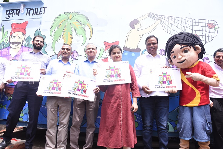 Keeping Mumbai Chakachak: Viacom18 Installs Art-Inspired Mobile Public Toilets Across Mumbai