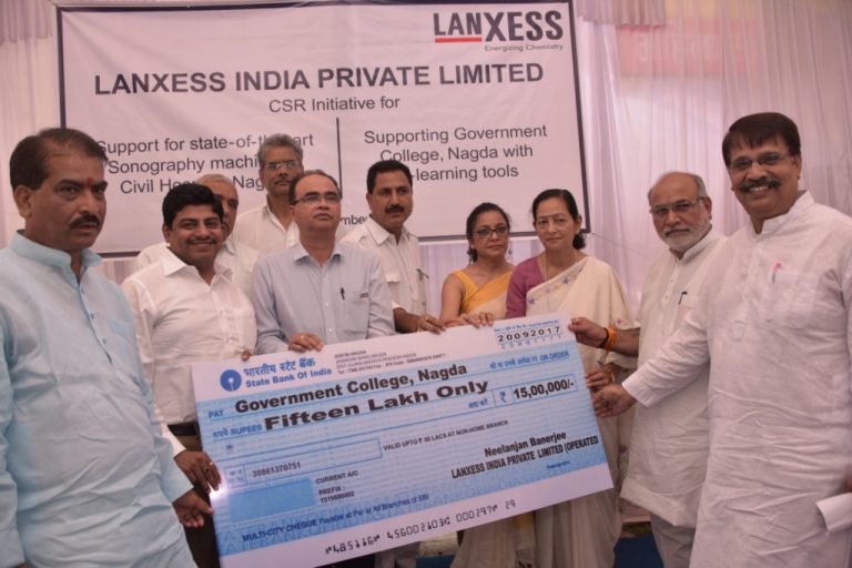 Lanxess India’s Commitment To Education And Healthcare In Nagda, Madhya Pradesh