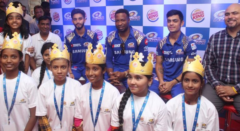 Burger King and Mumbai Indians Strengthen Their Partnership to Promote Leadership Potential Among Young Girls