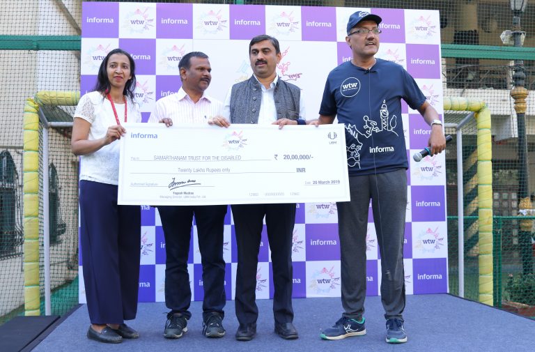UBM-Informa Walks the Distance for a Good Cause