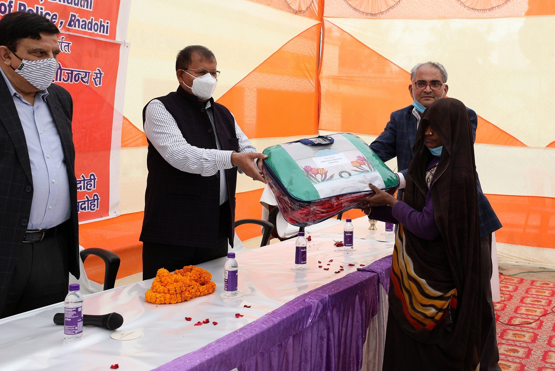 Obeetee Organises Blanket Distribution Drive in the Villages of Uttar