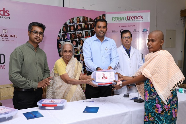 Green Trends Salon Commits to Donate 100 Wigs to Adyar Cancer Institute for Underprivileged Cancer Patients as Part of its Shair CSR Initiative - CSR Mandate Green Trends Salon Commits to Donate 100 Wigs to Adyar Cancer Institute for Underprivileged Cancer Patients as Part of its Shair CSR Initiative - CSR Mandate