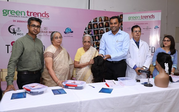 Green Trends Salon Commits to Donate 100 Wigs to Adyar Cancer Institute for Underprivileged Cancer Patients as Part of its Shair CSR Initiative - CSR Mandate Green Trends Salon Commits to Donate 100 Wigs to Adyar Cancer Institute for Underprivileged Cancer Patients as Part of its Shair CSR Initiative - CSR Mandate