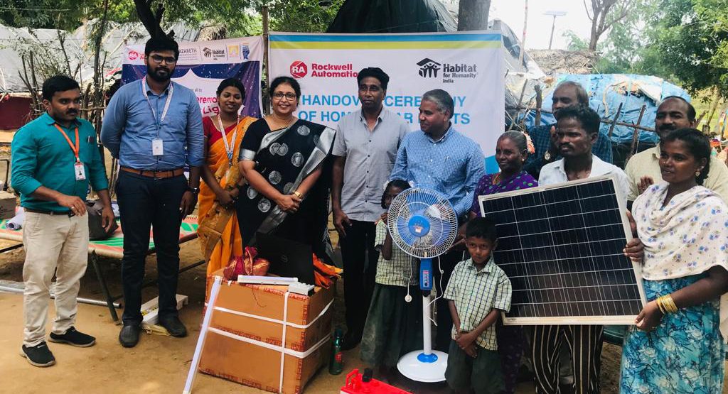 Habitat For Humanity India and Rockwell Automation Provide HomeBased