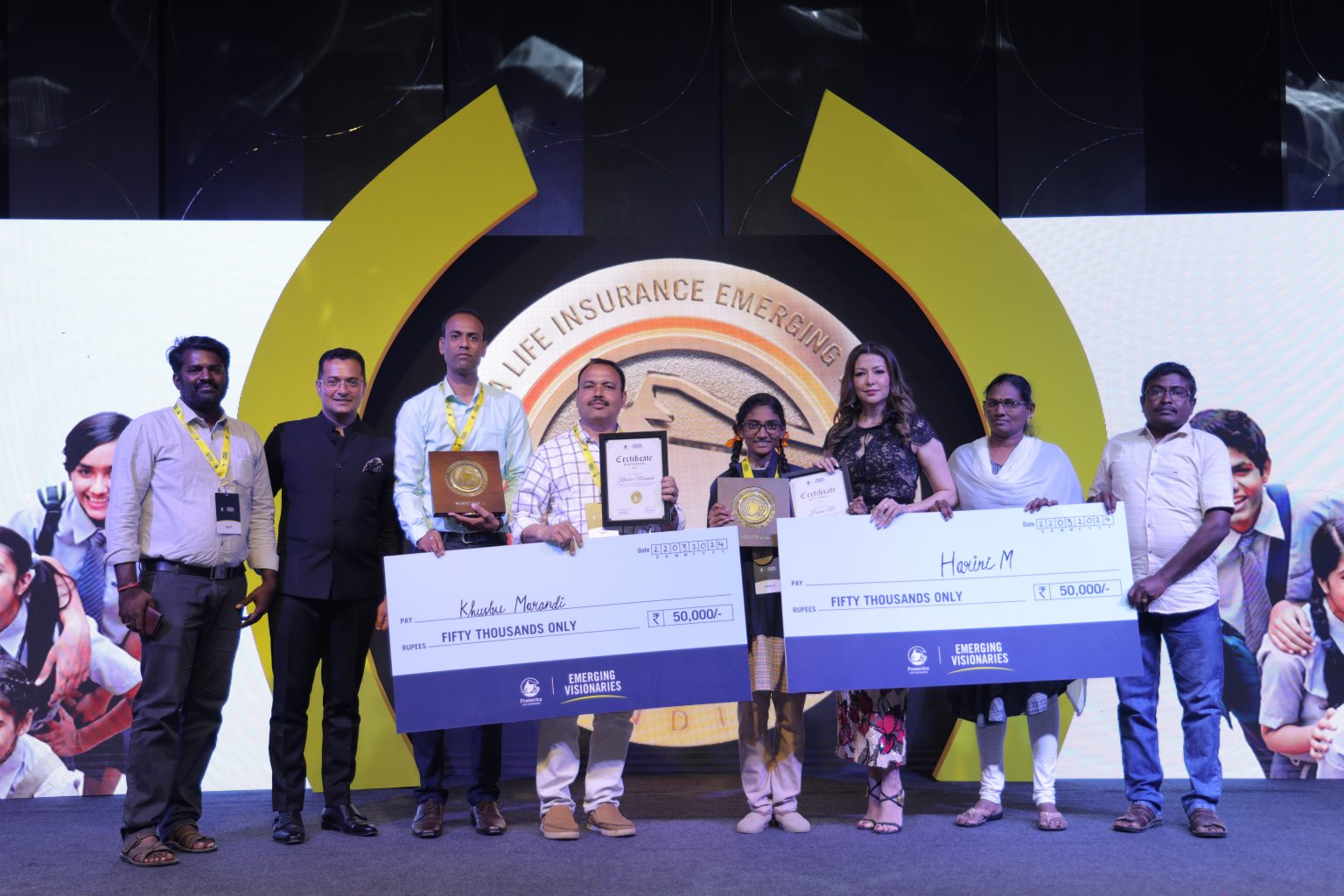 Pramerica Life Insurance Honours Two Young Changemakers from India as
