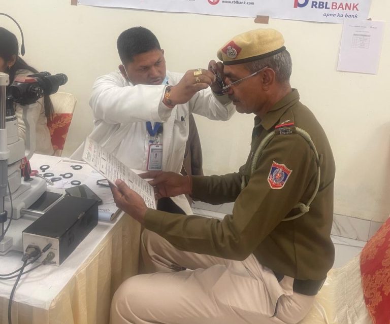 RBL Bank Launches Health and Eye Check-Up Drive for Delhi Police’s Frontline Warriors