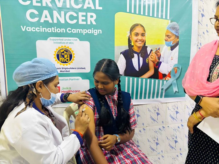 Mazagon Dock Shipbuilders Limited (MDL) Safeguards 2,800 Schoolgirls with Cervical Cancer Vaccination