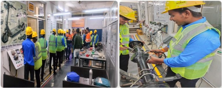 Ambuja Cements Empowers Rural Youth with EV Assembly Training at SEDI Bhatapara