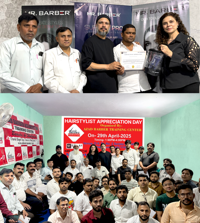 Esskay Beauty’s ‘Care for Smile’ Initiative for Barber Community