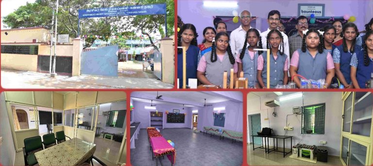 Bounteous and Accolite Enhance Kannagi Nagar School, TN, Benefiting Over 400 Students